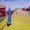 Crossing the road